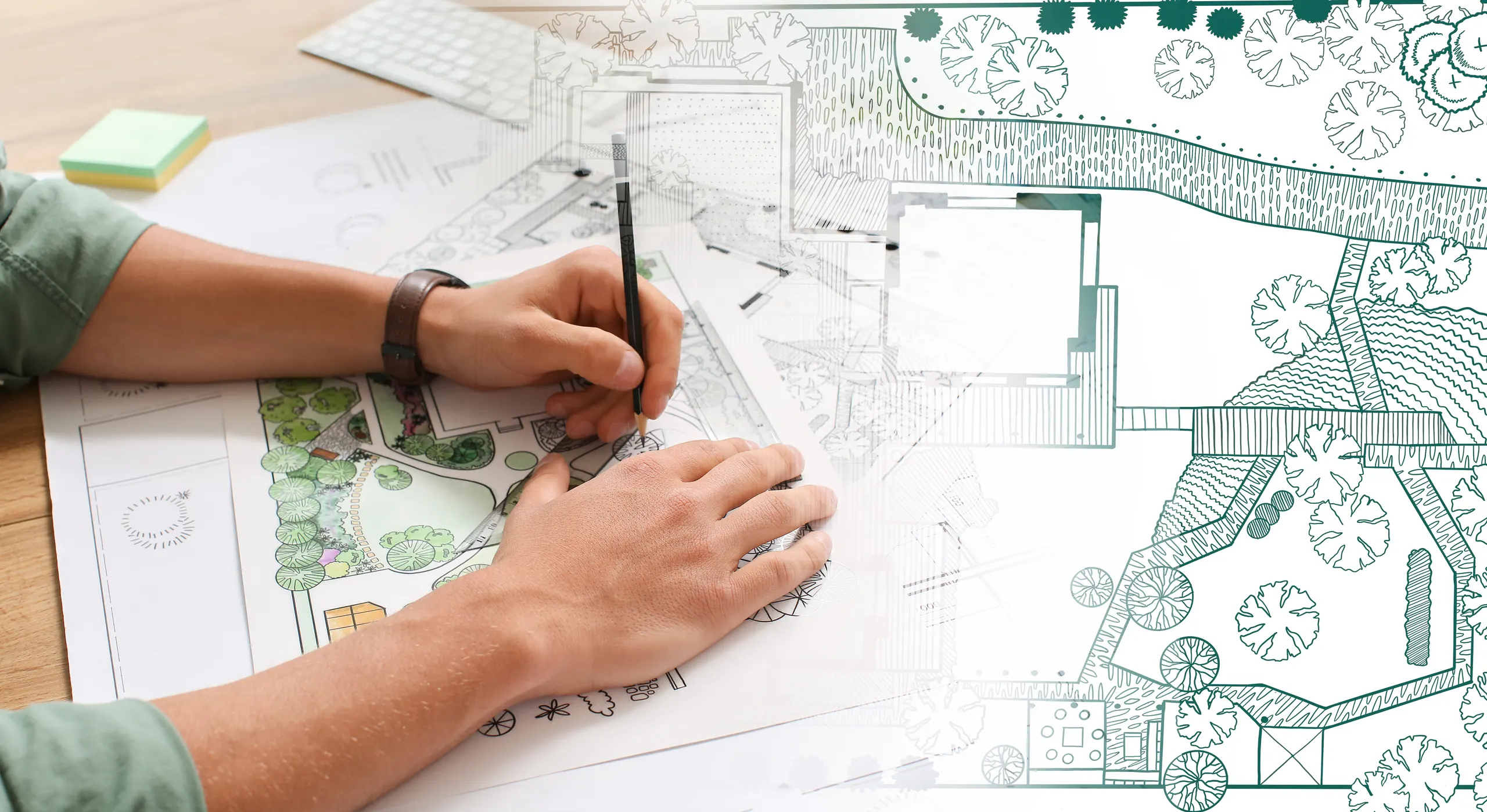 Detailed landscape planning